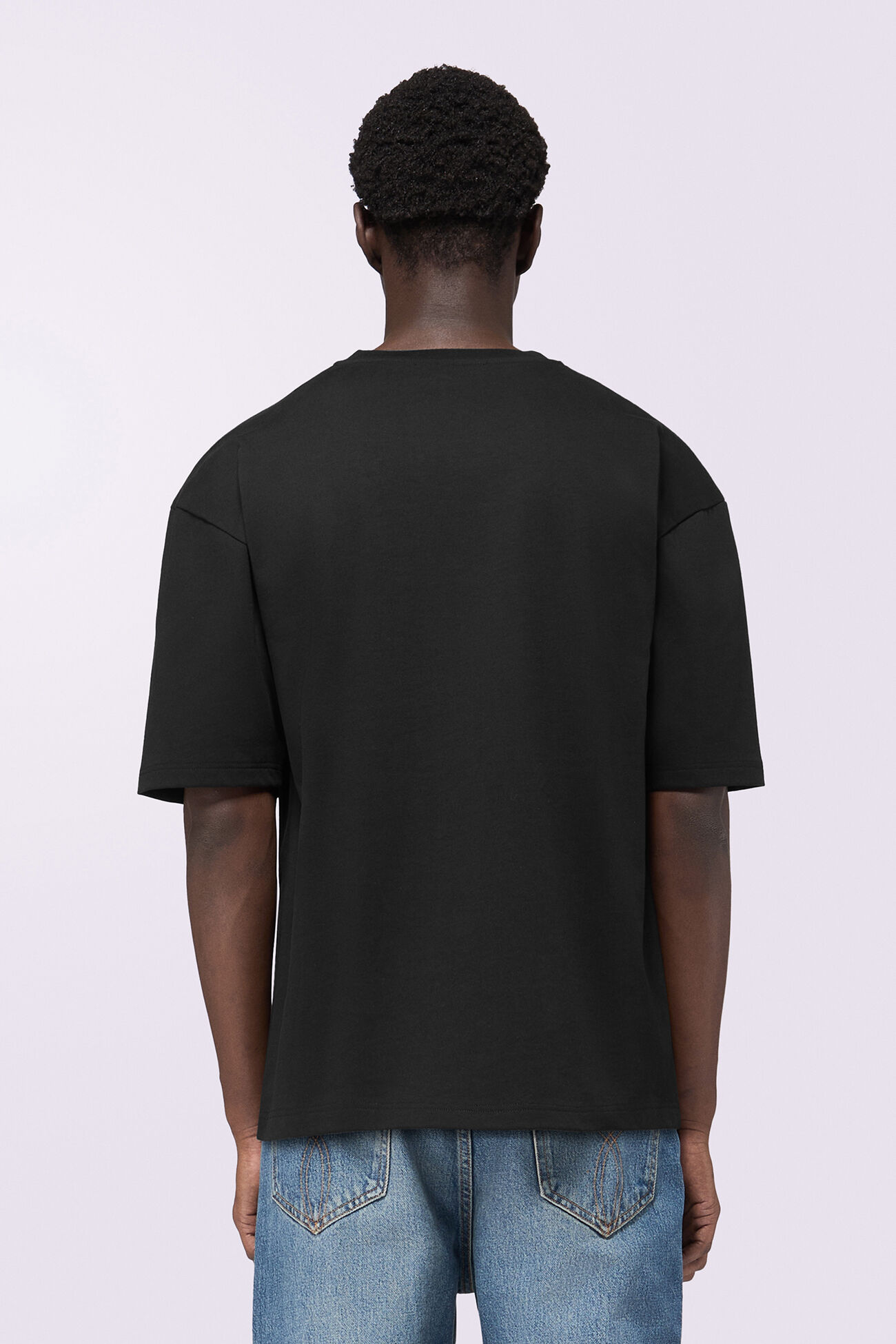 Rock Cupid Logo Relaxed T-Shirt Black